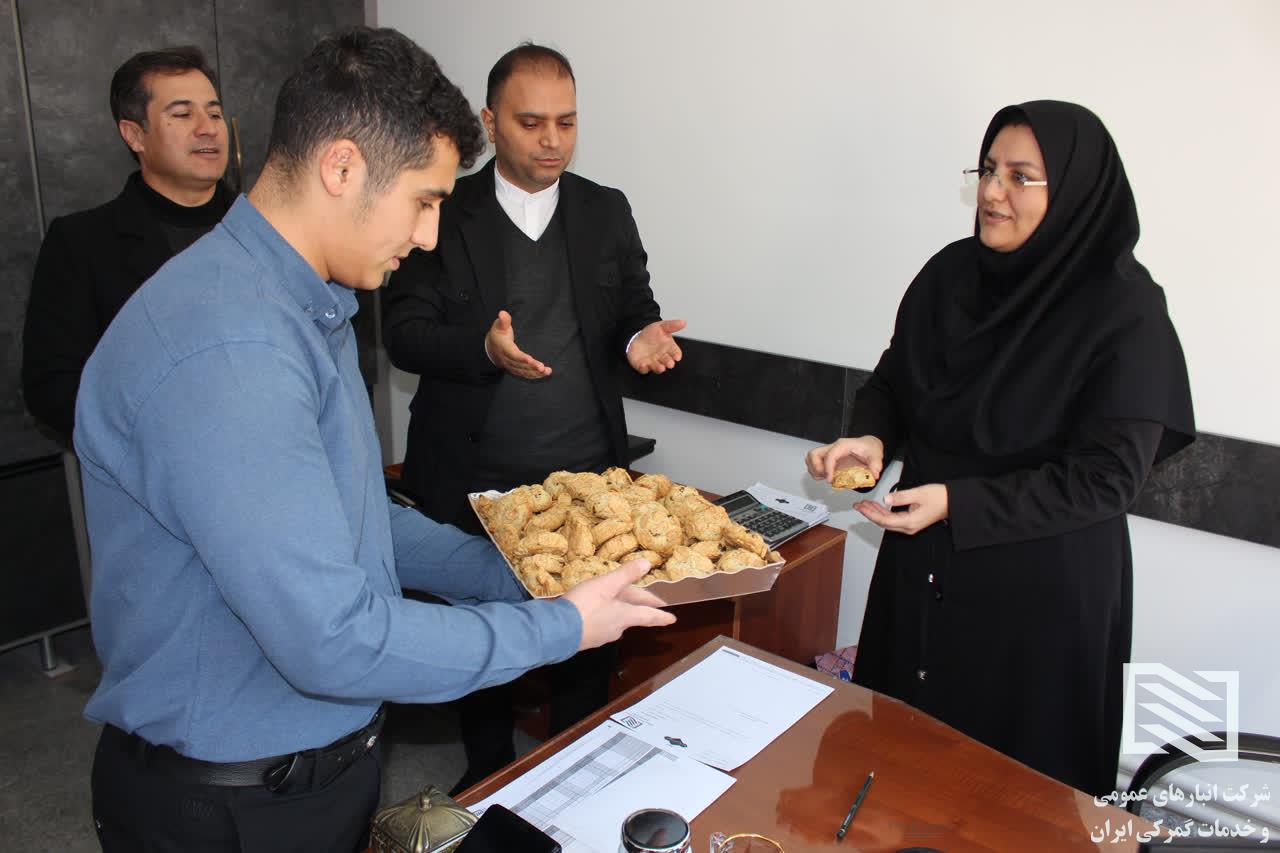 برگزاری مراسم جشن سالگرد تاسیس شرکت انبارهای عمومی در شرکت بازرگان 1